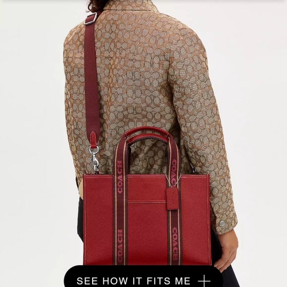 New! Smith Tote in 1941 Red Multi - Picture 5 of 7